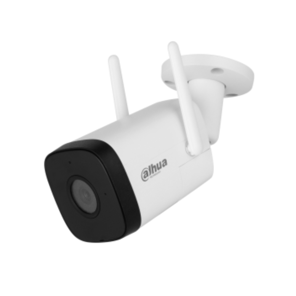 Cámara IP Bullet Wifi 4 MP 2.8 mm IR 30 Mts/ Micrófono y Altavoz Integrados/ Ranura MicroSD/ IP67/ Detección de Humanos/ IPC-HFW1430DT-STW