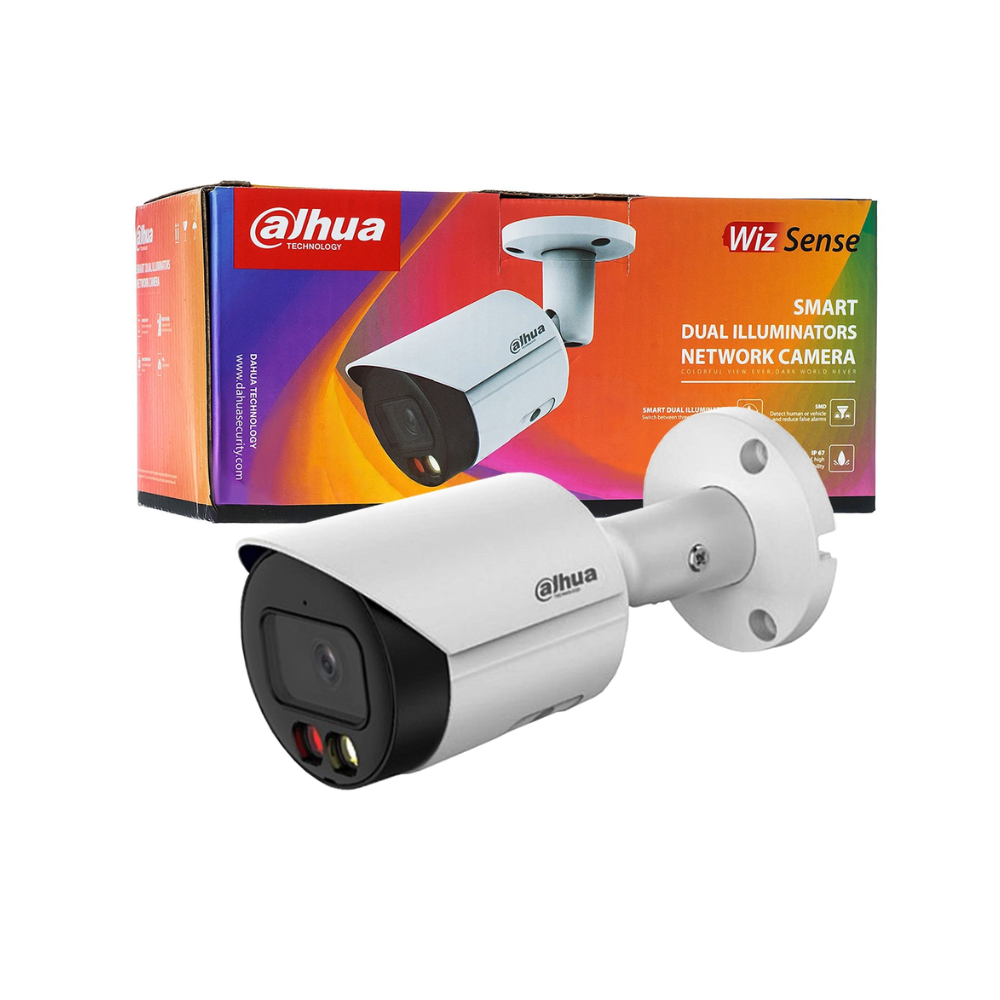 Cámara IP bullet FullColor 2 MP lente 2.8 mm DH-IPC-HFW2249S-S-IL - Imagen 2
