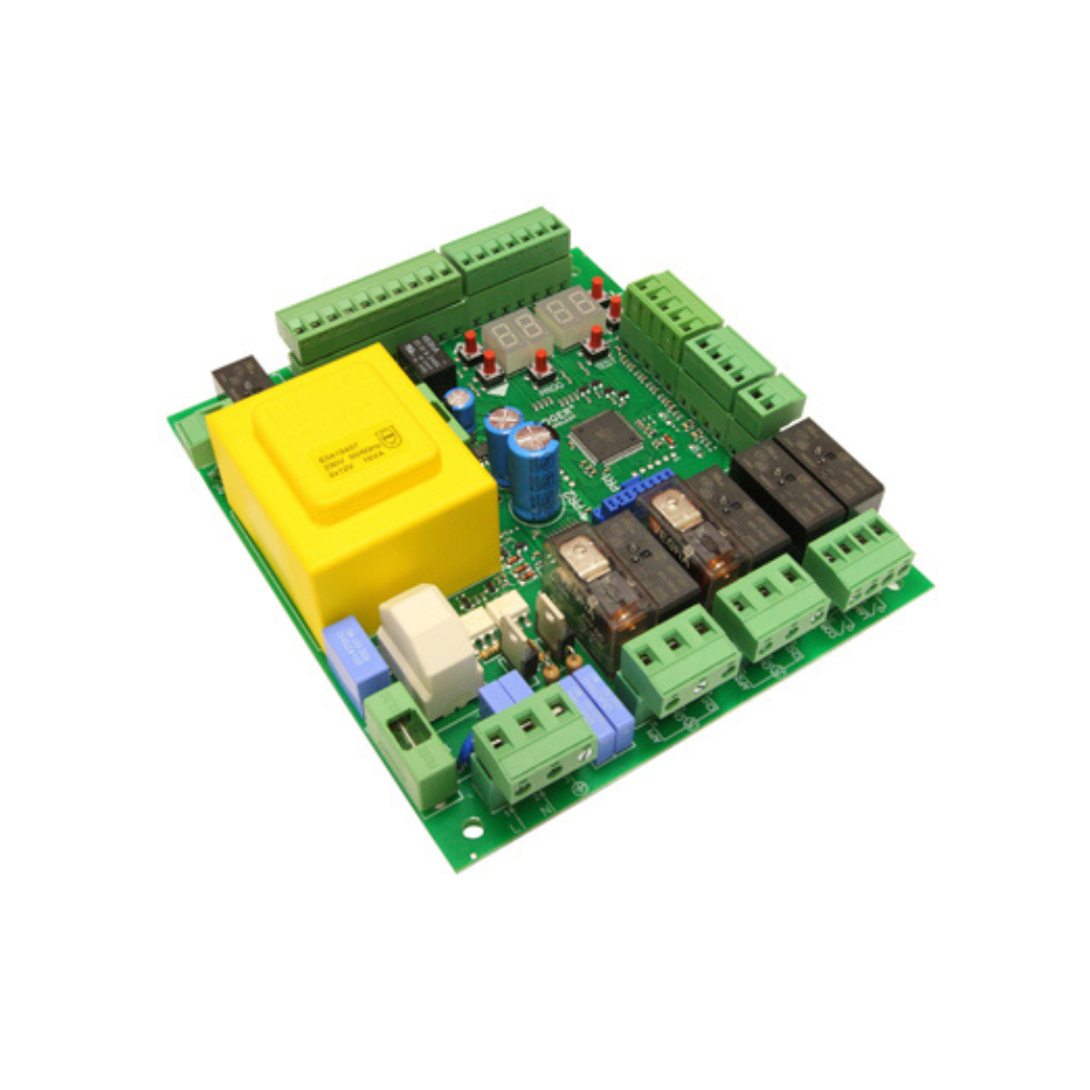 Placa con gabinete para 2 motores batientes H70/200AC/BOX - Imagen 2
