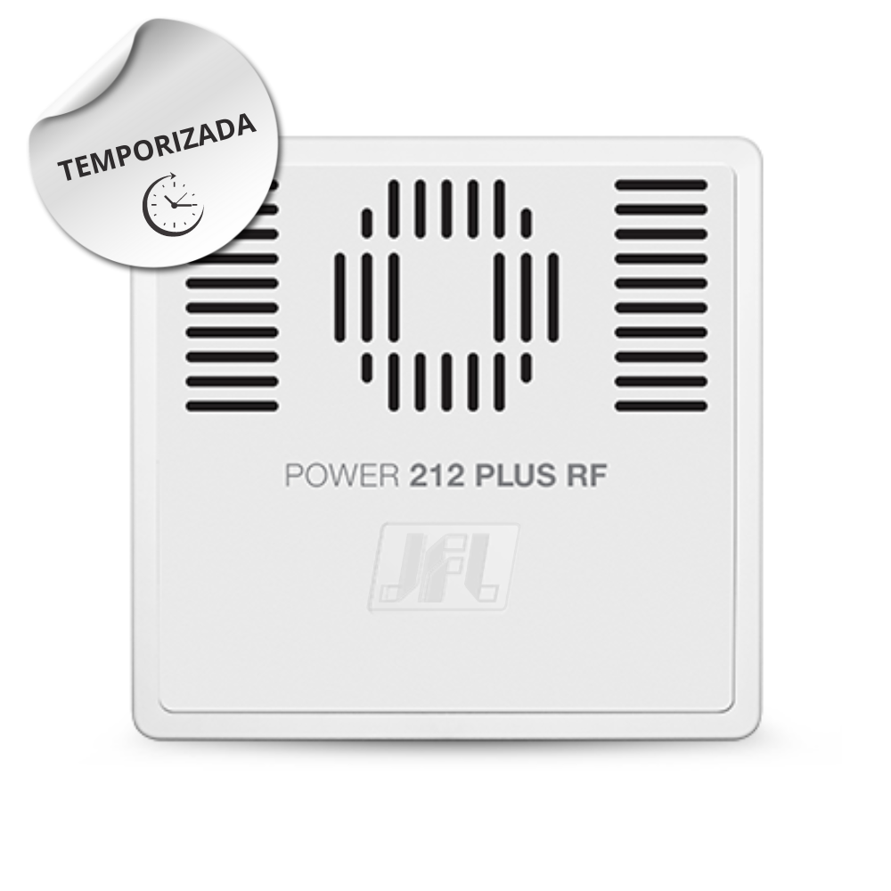 Fuente con potencia máxima de salida de 24W función no break y receptor de 433,92 incorporado Power 212 Plus RF