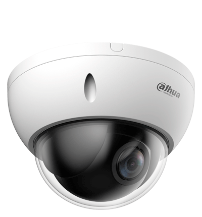 Cámara IP PTZ de 2 MP 4x de Zoom óptico / Detección facial/ Antivandálica IK10/ Exterior IP66/ Ranura para MicroSD/ PoE SD22204DB-GNY